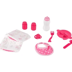 Accesorios Peque Bebé PequeBB con biberón, chupete y utensilios de cuidado (3+)