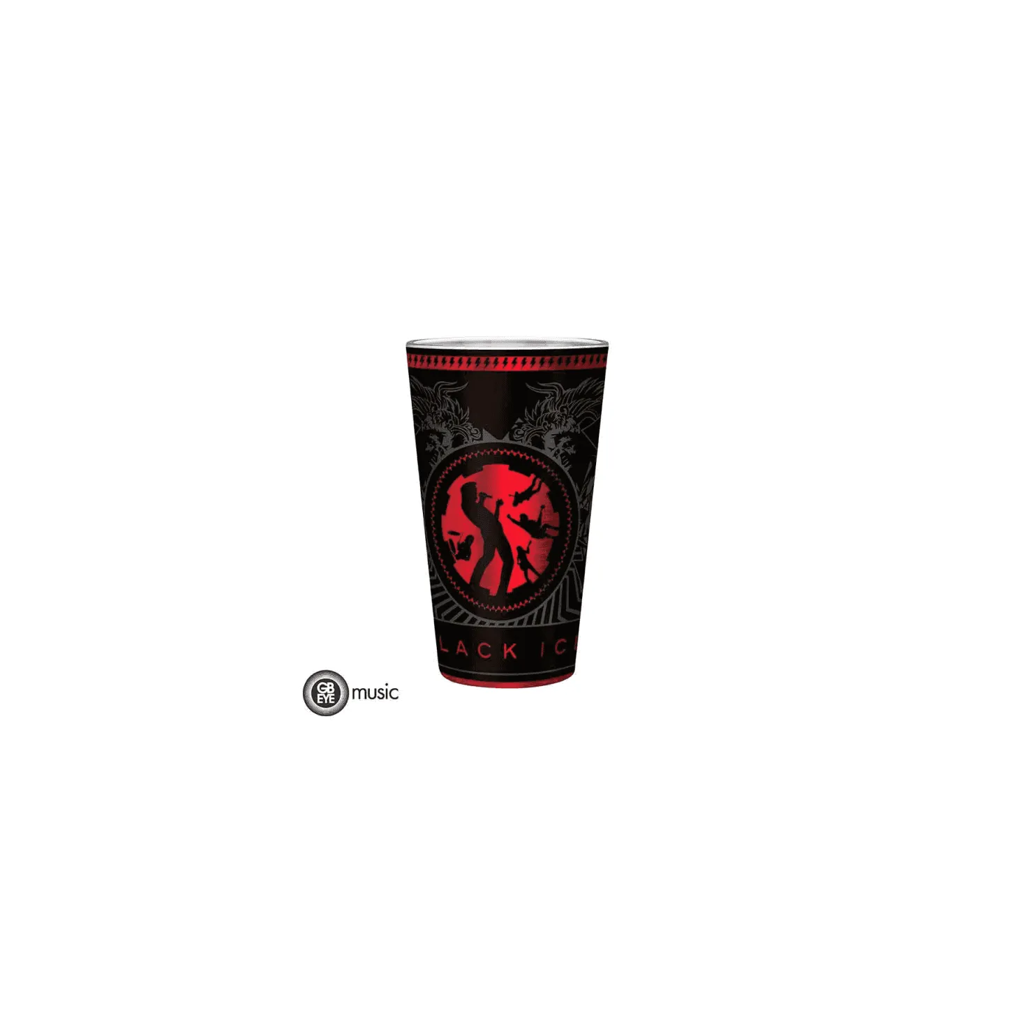 AC/DC - Vaso grande - 400ml - Black Ice