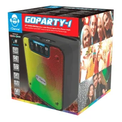 Altavoz Bluetooth iDance GoParty-1 con Luces LED