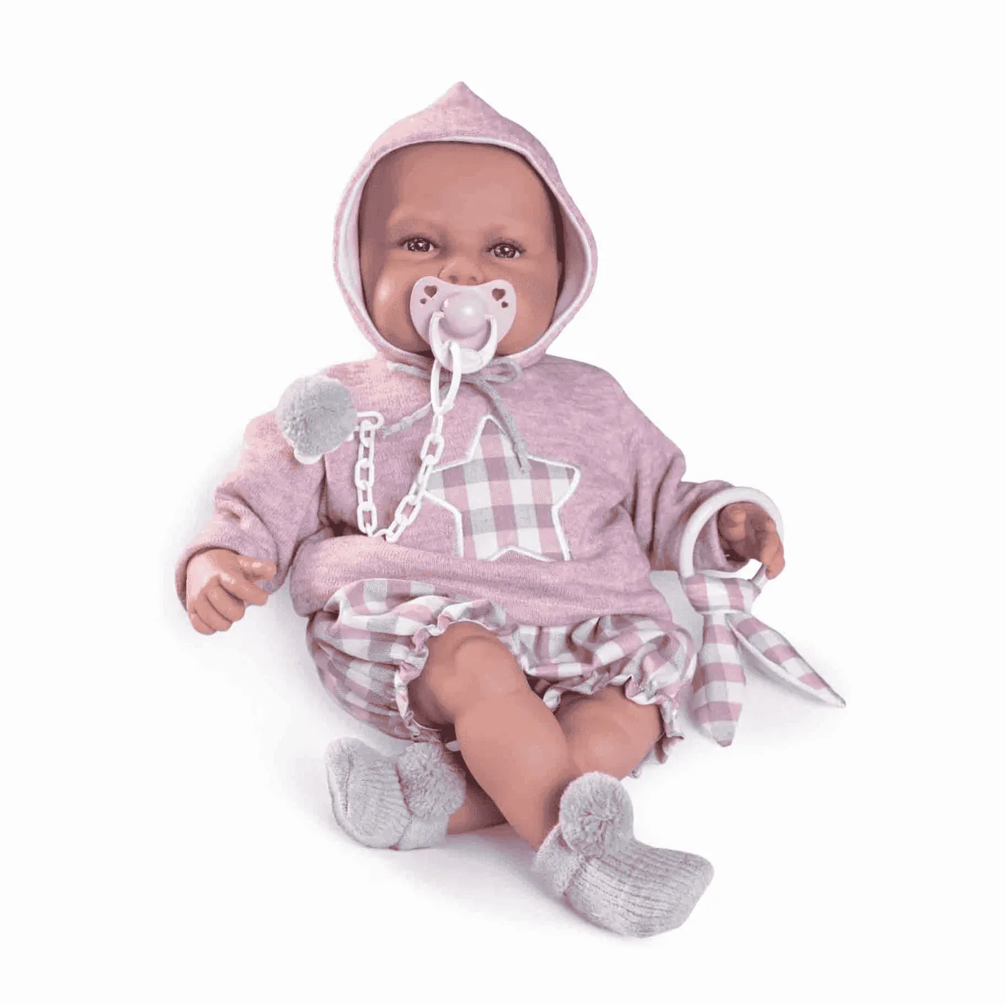 Antonio Juan Muñeca Babdydoo palabritas estrellita 50 cm