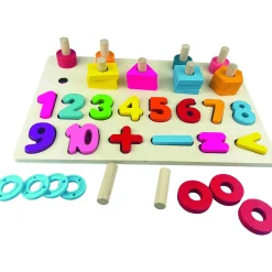 Aprendo a Contar ¡2 en 1! Madera