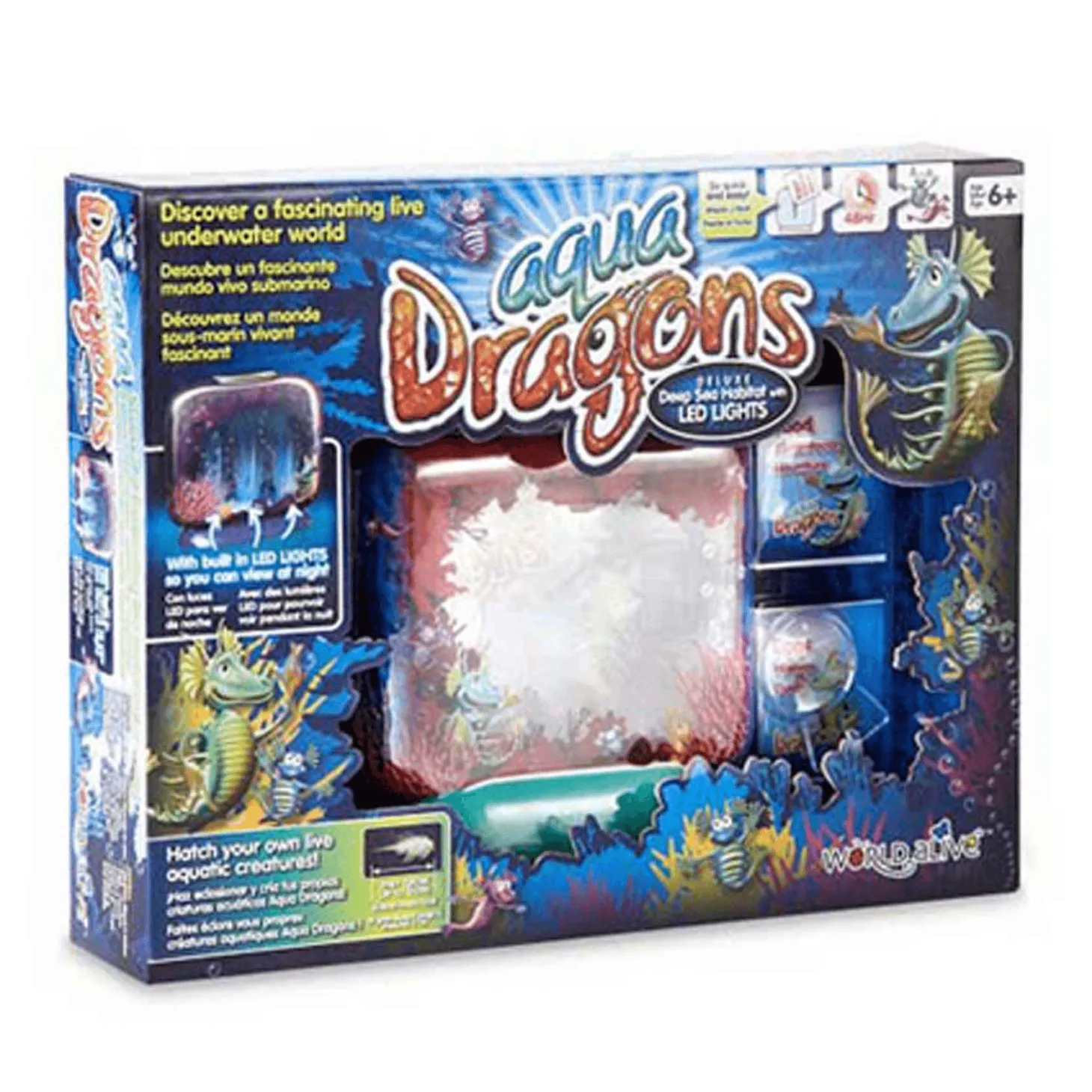 Aqua Dragons Deluxe Deep Sea Habitat Juego de Ciencia