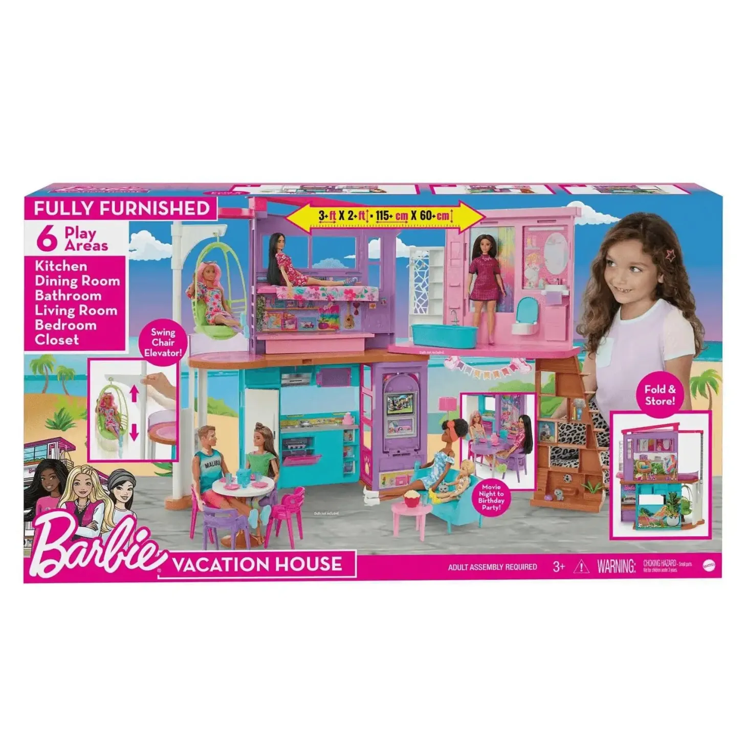 Barbie Casa Malibú - Juguete de Barbie