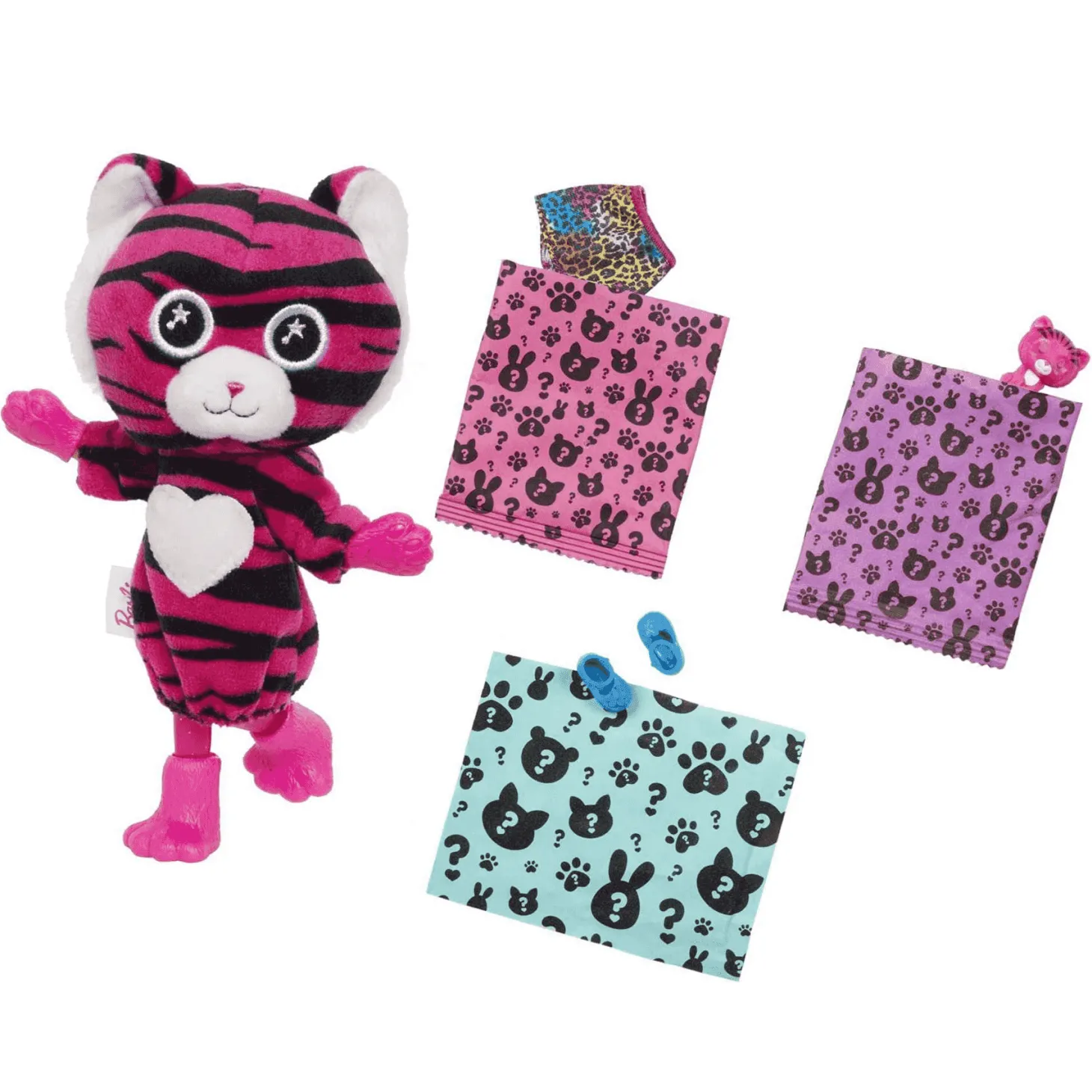 Barbie Chelsea Cutie Reveal Jungla Muñeca sorpresa surtida 3 años