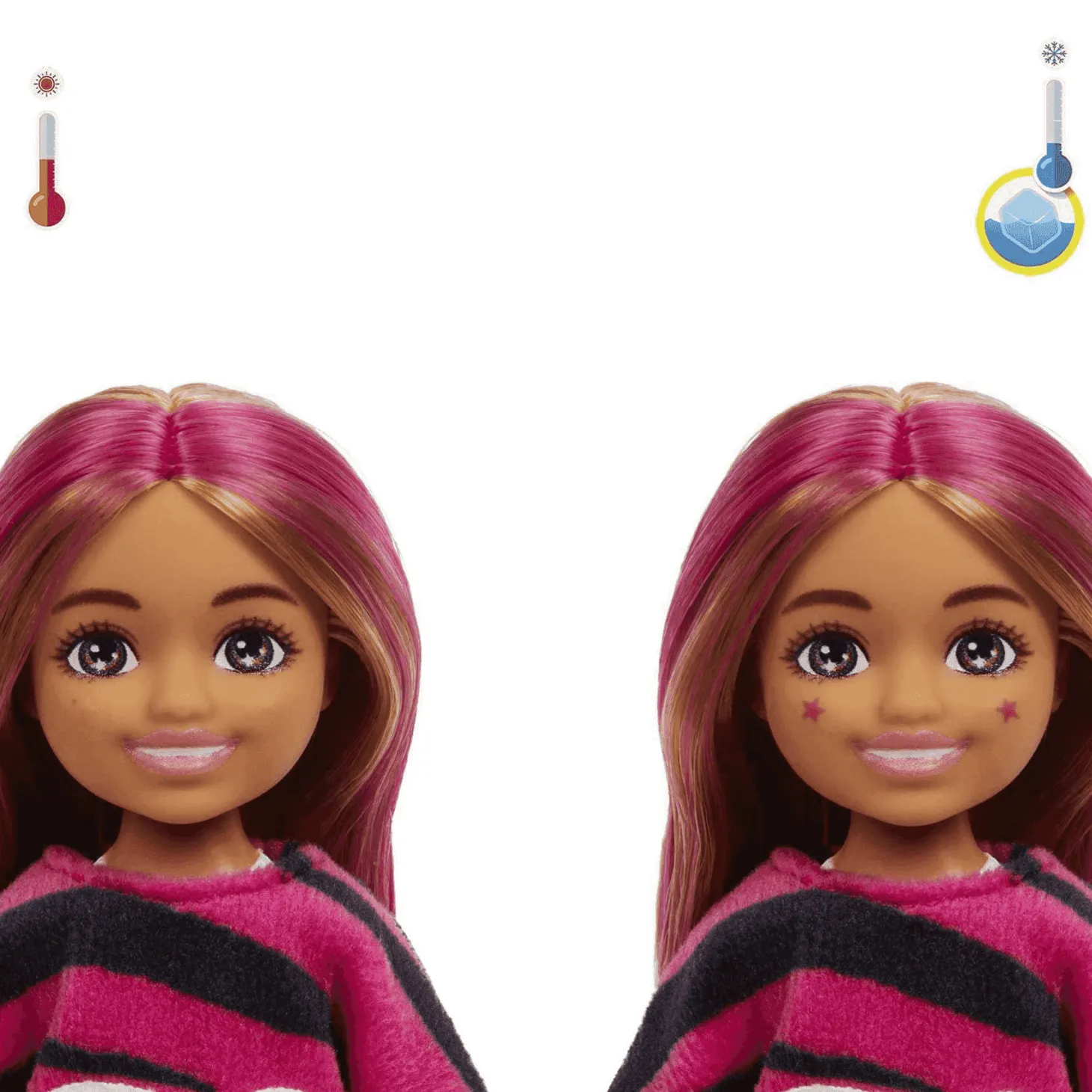 Barbie Chelsea Cutie Reveal Jungla Muñeca sorpresa surtida 3 años