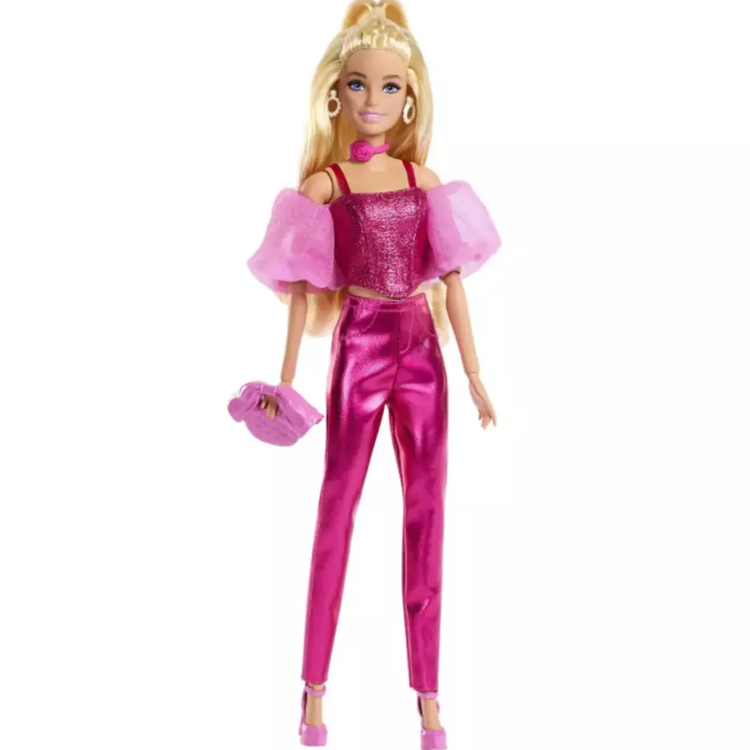 Barbie Deluxe Style Rosa Metálico