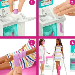 Barbie Doctora Con Clínica Médica