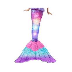 Barbie Dreamtopia Muñeca Malibú Sirena Luces Mágicas 3 años
