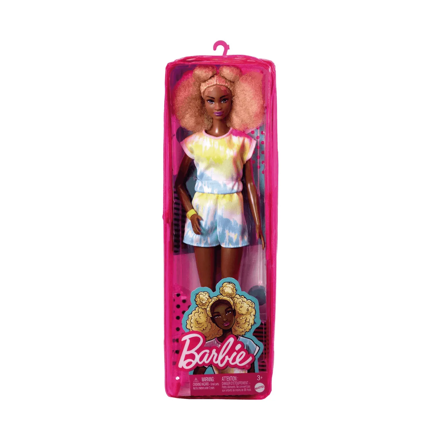 Barbie Fashionista Muñeca con Mono Tie Dye Multicolor