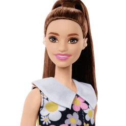 Barbie Fashionista Muñeca Vestido Margaritas con Audiífono 3 años