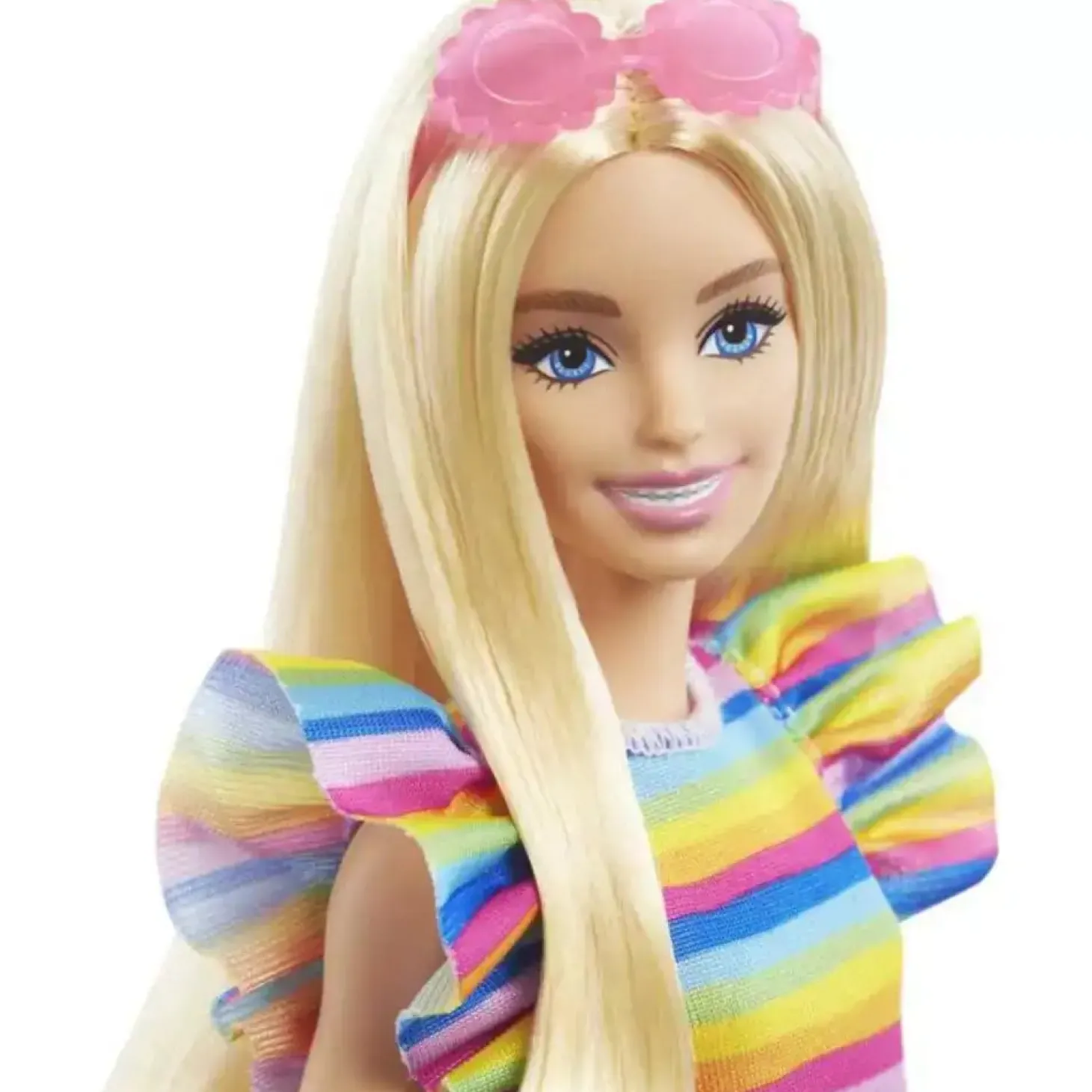 Barbie Fashionista Muñeca con ortodoncia 3 años