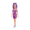 Barbie Fashionista Muñeca Morada Monocromática