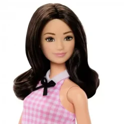 Barbie Fashionistas “Quick Curl” – Vichy rosa 65 Aniv.