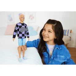 Barbie Ken Fashionista Muñeco Sudadera Corazones 3 años