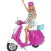 Barbie Moto Rosa con Muñeca 3 años