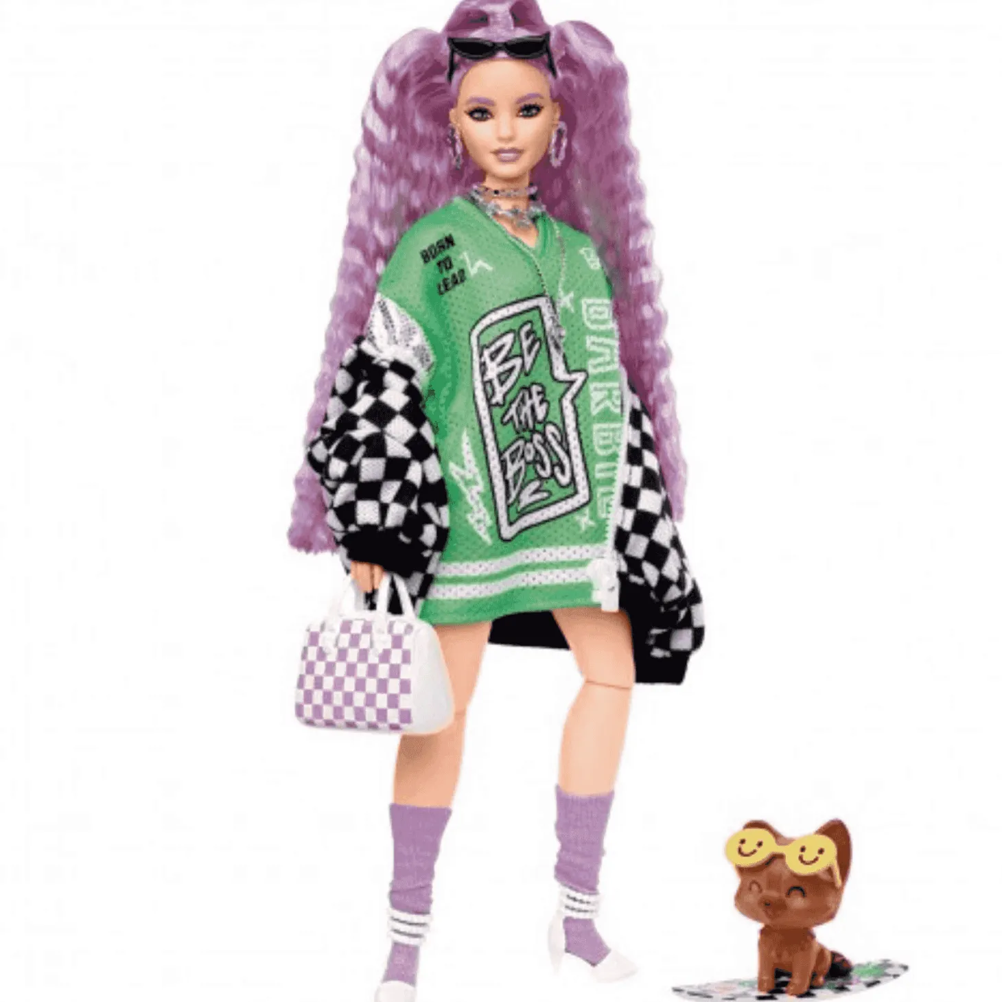 Barbie Muñeca Extra Chaqueta de Carreras 3 años
