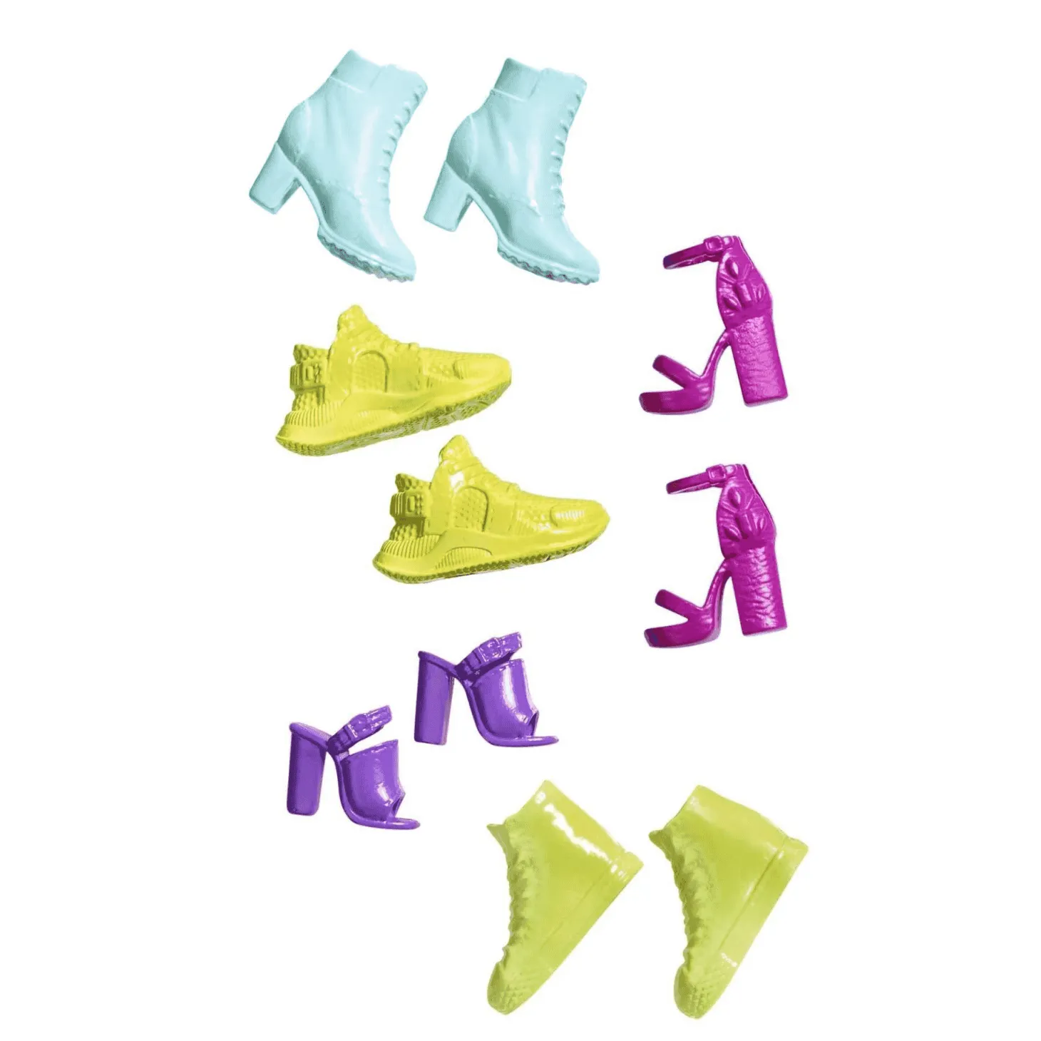 Barbie Pack 5 pares de zapatos
