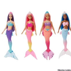 Barbie Sirena Muñeca Modelos Surtidos 3 años