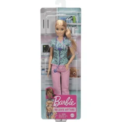 Barbie Tú Puedes Ser Enfermera Muñeca con Accesorios 3 años