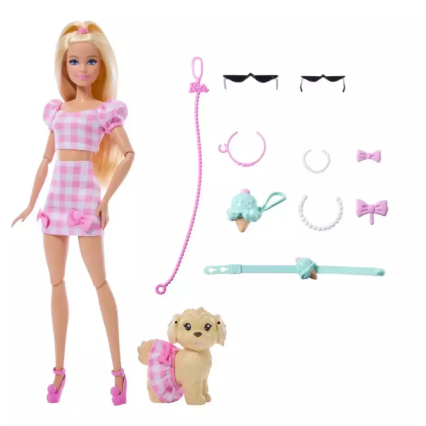 Barbie Twinning Looks Rubia con Perrito