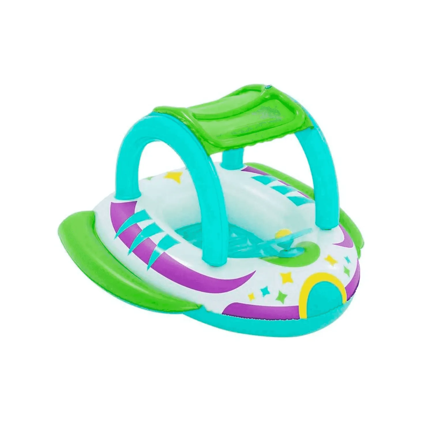 Barquita para Niños Space Splash con Parasol