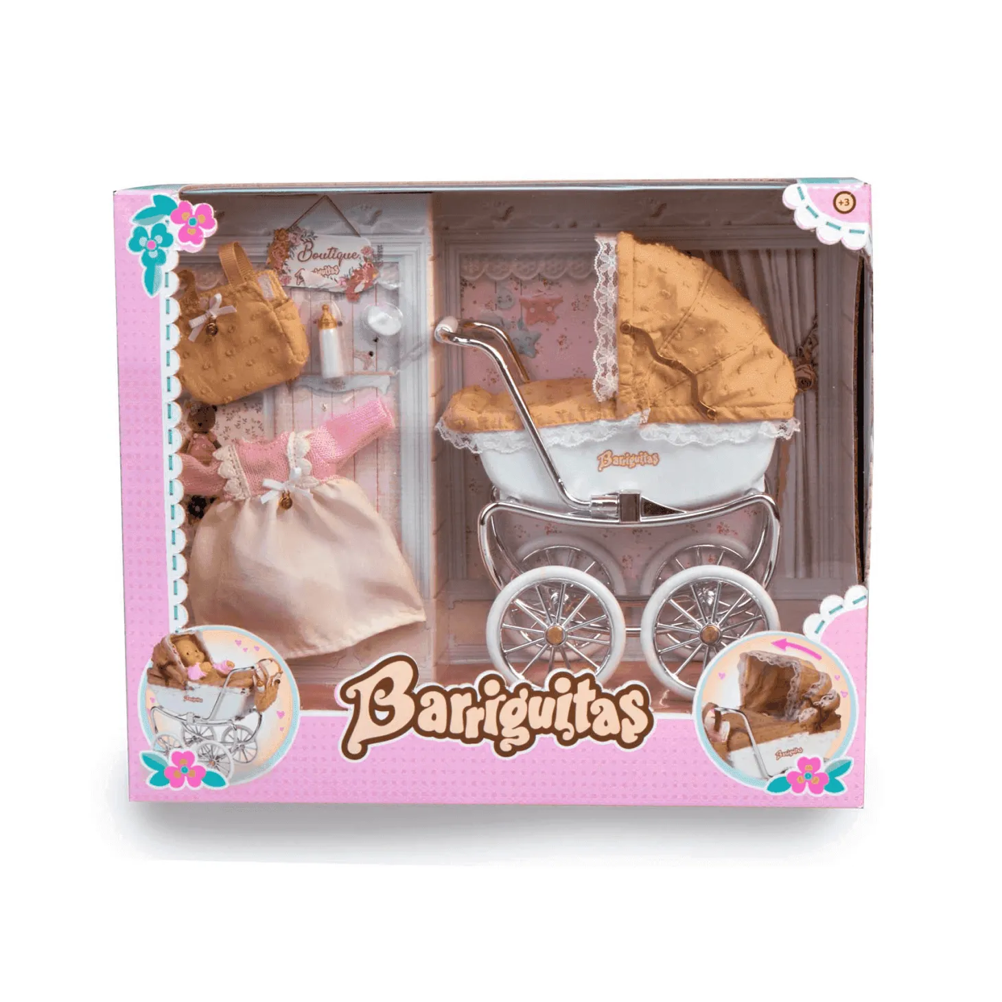 Barriguitas Carrito con Accesorios