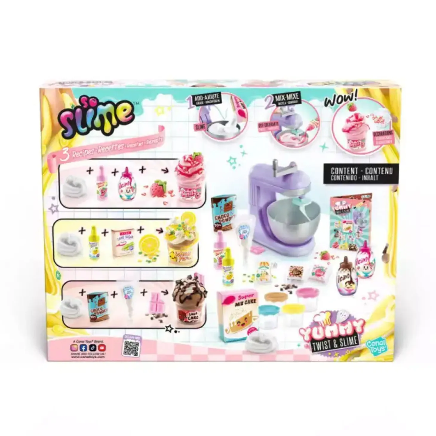 Batidora de Slime Yummy Twist – So Slime