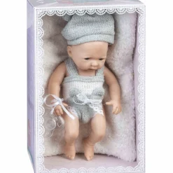 Bebé de Silicona PequeBB - Muñeco Realista 20 cm