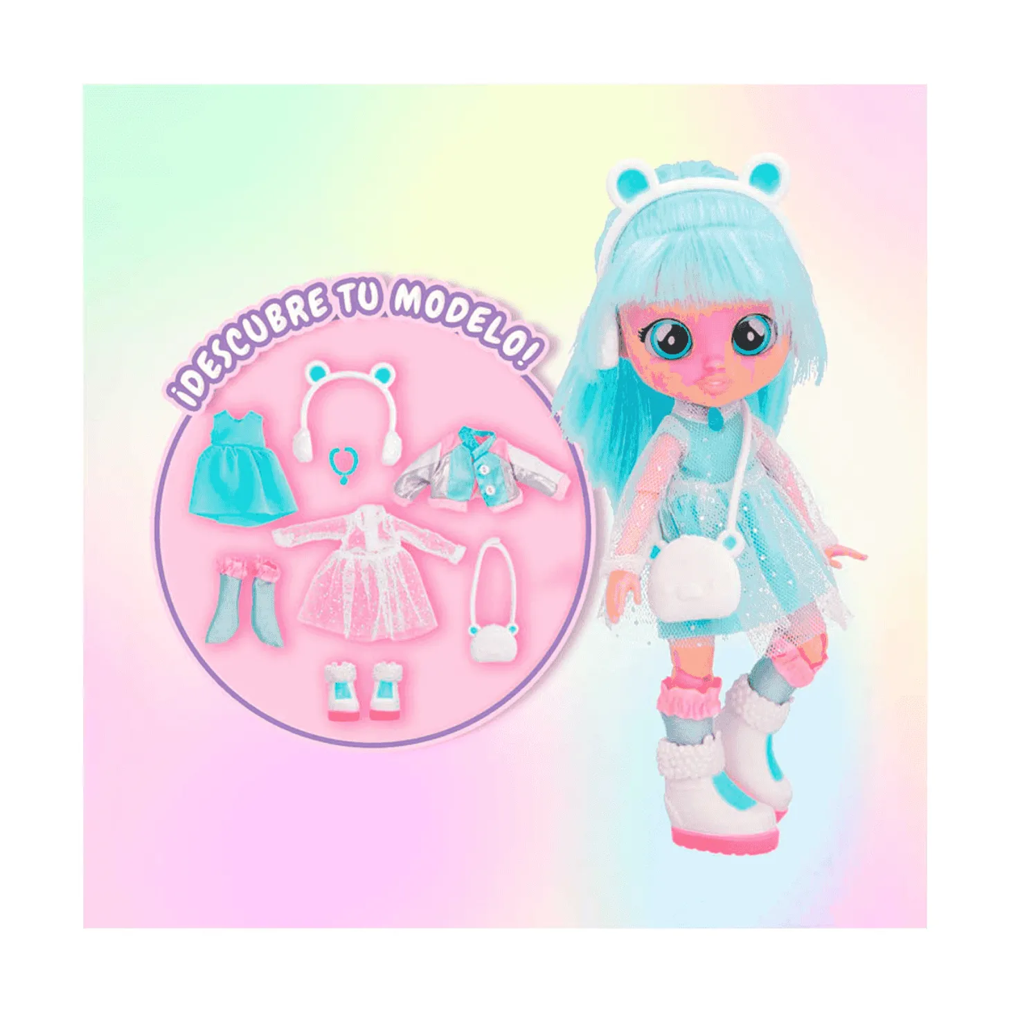 Bebés Llorones Best Friends Forever Muñeca Kristal Serie 1