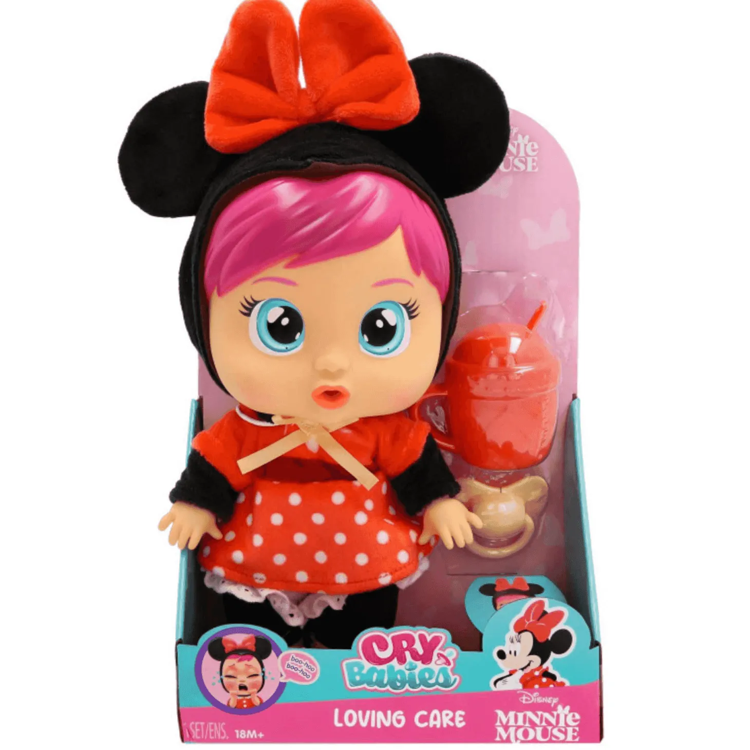Bebés Llorones Loving Care Disney Minnie Mouse