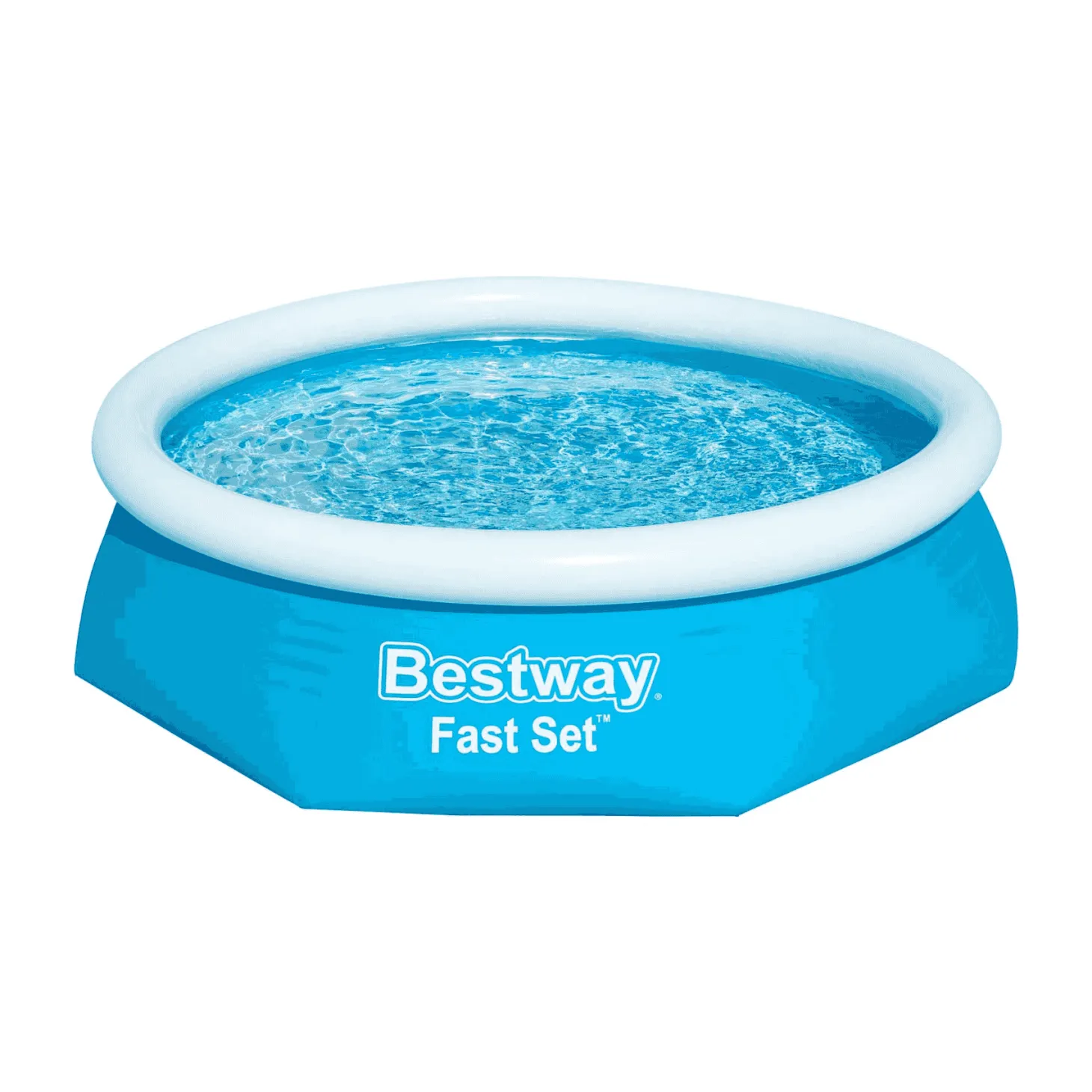 Bestway Piscina Hinchable Redonda Fast Set 244 x 61 cm