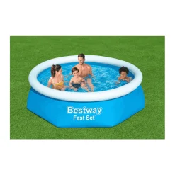 Bestway Piscina Hinchable Redonda Fast Set 244 x 61 cm