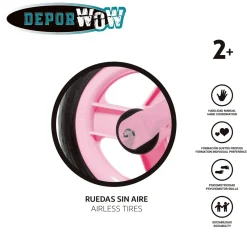 Bici rosa sin pedales Toy Planet