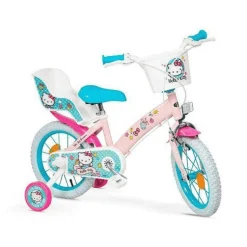 Bicicleta Infantil 14' Hello Kitty con Ruedines y Accesorios