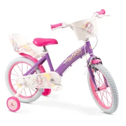 Bicicleta Violeta 16 pulgadas Toy Planet Fantasy