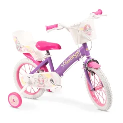 Bicicleta Violeta 14 pulgadas Toy Planet Fantasy