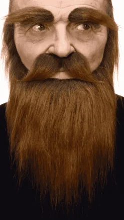 Bigote Cejas, barba, bigote, perilla para disfraz