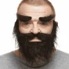 Bigote Cejas, barba, bigote, perilla para disfraz