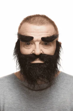 Bigote Cejas, barba, bigote, perilla para disfraz