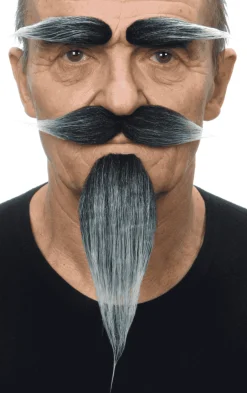 Bigote Cejas, barba, bigote, perilla para disfraz