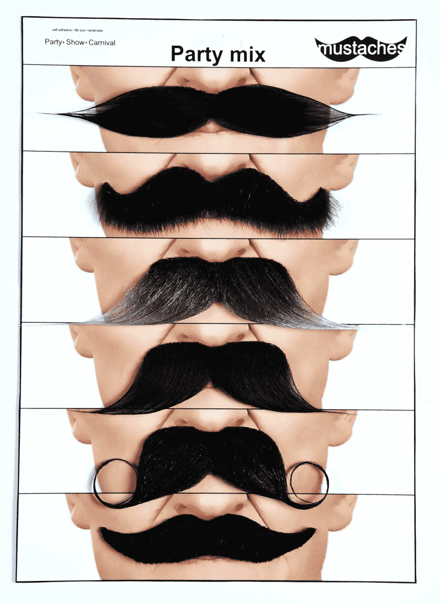 Bigote Set de bigotes para disfraz