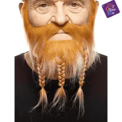 Bigote y patillas para disfraz