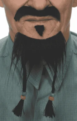 Bigote y patillas para disfraz