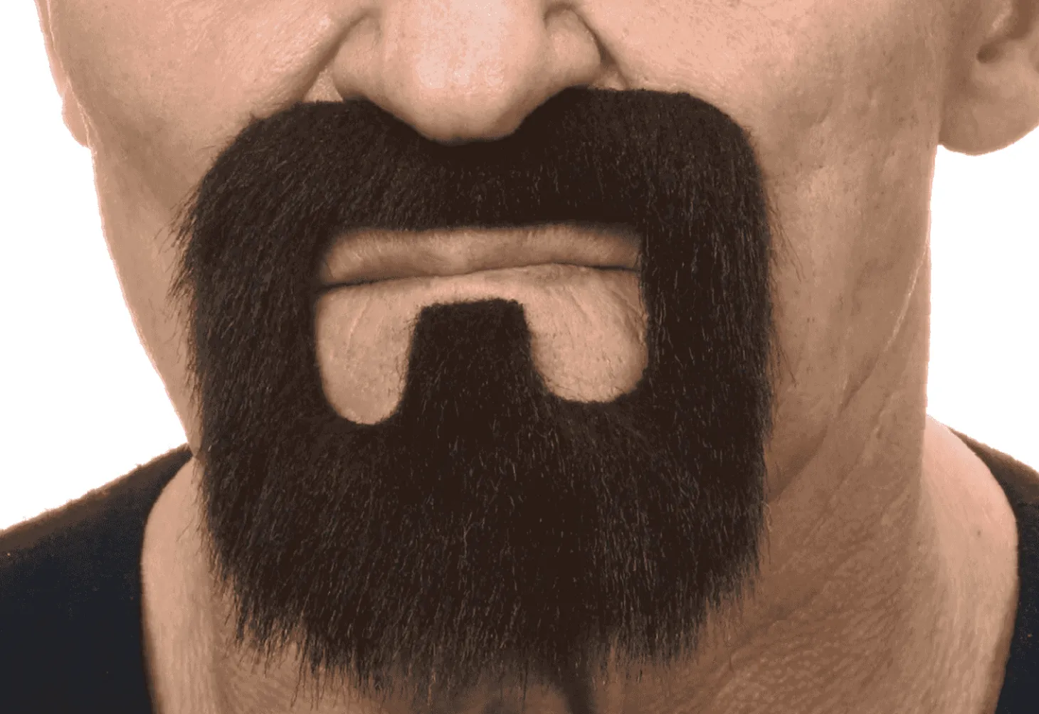 Bigote y perilla para disfraz