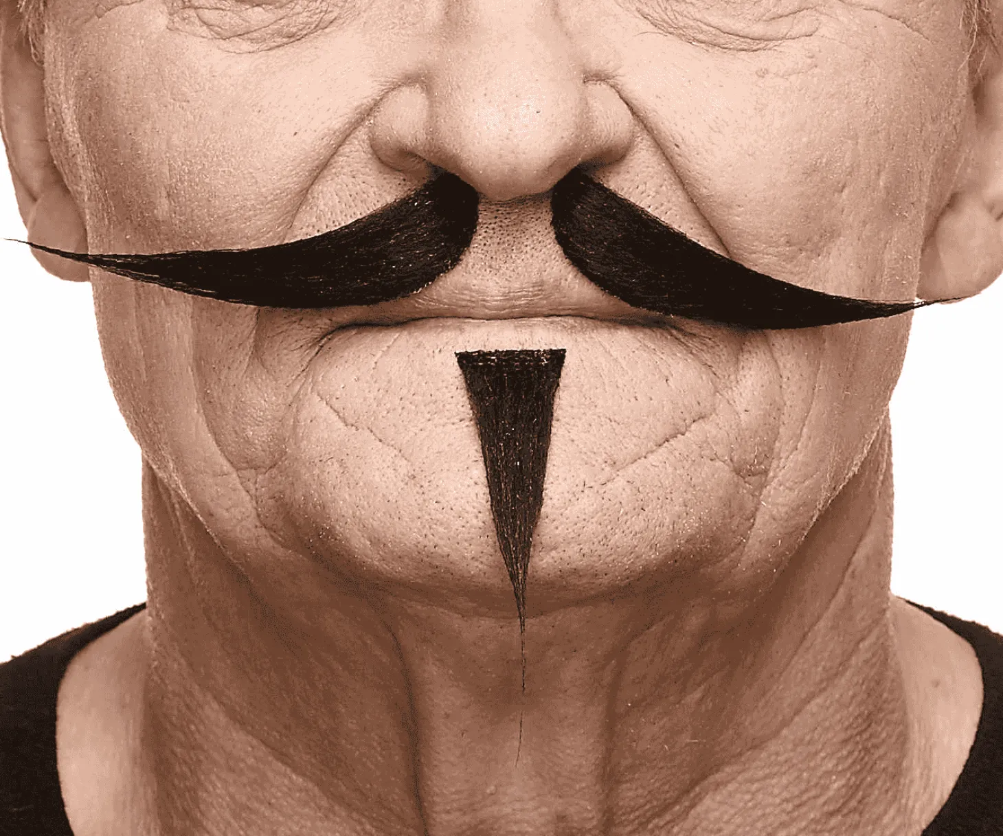 Bigote y perilla para disfraz