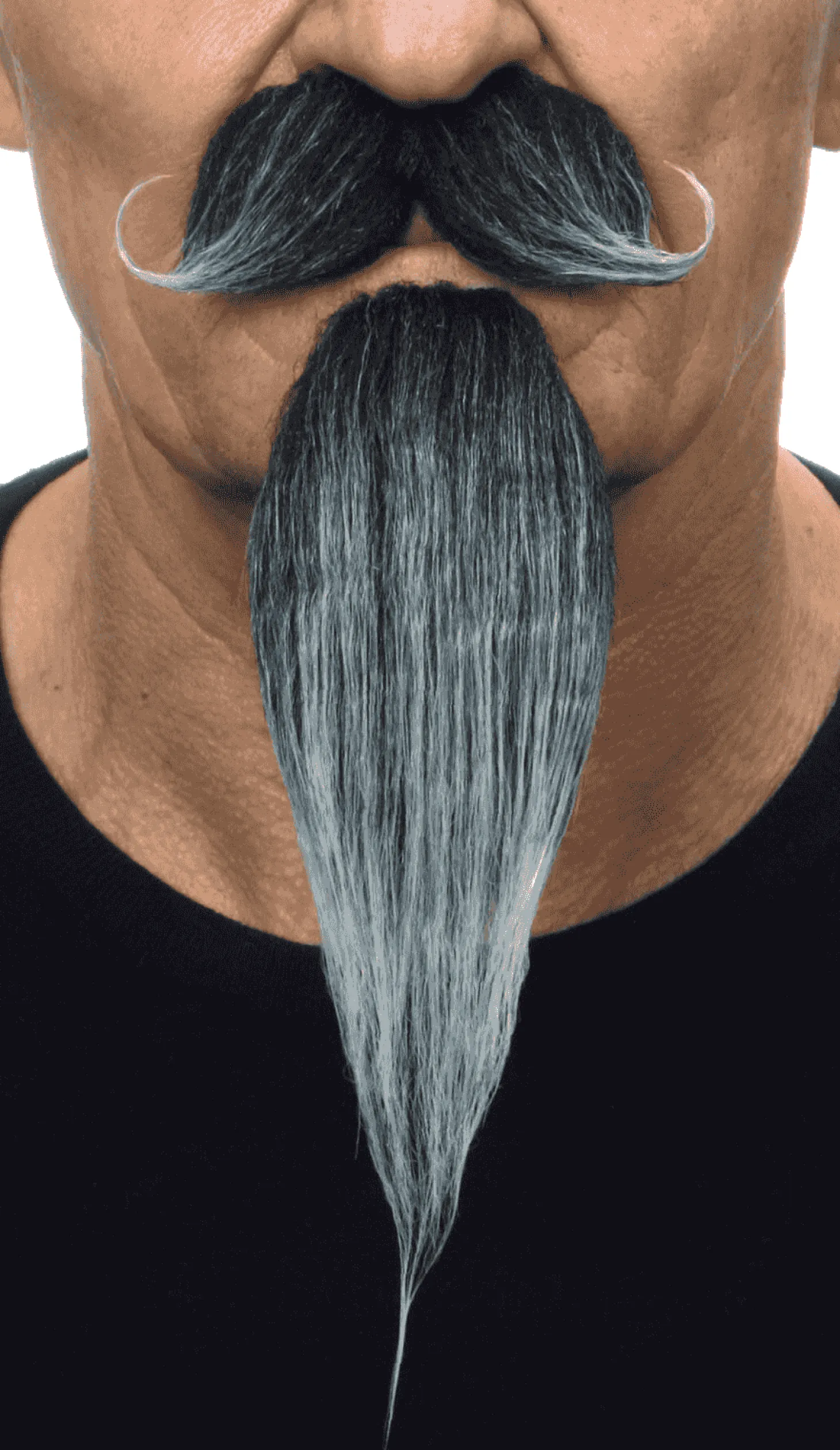 Bigote y perilla para disfraz