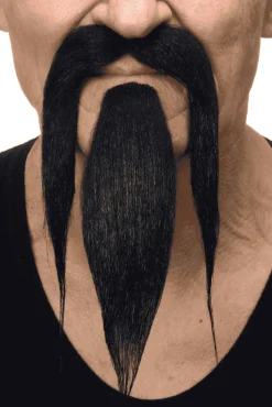 Bigote y perilla para disfraz