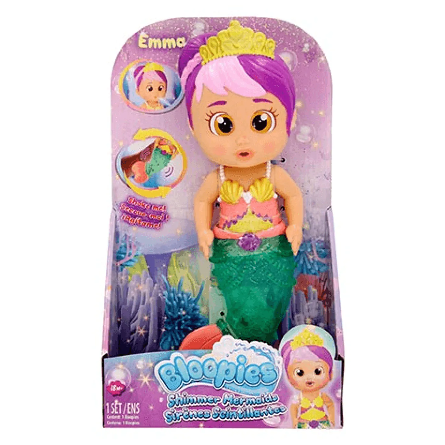 Bloopies Shimmer Mermaids Emma Serie 2
