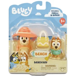 Bluey - Pack 2 Figuras - Asst. 3 - Beach