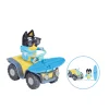 Bluey Beach Quad Vehículo con Figura